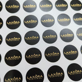 Gold Matte PET (Plastic) Sticker/Label Sheets