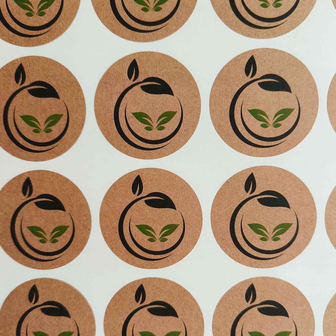 Kraft Paper Sticker/Label Sheets