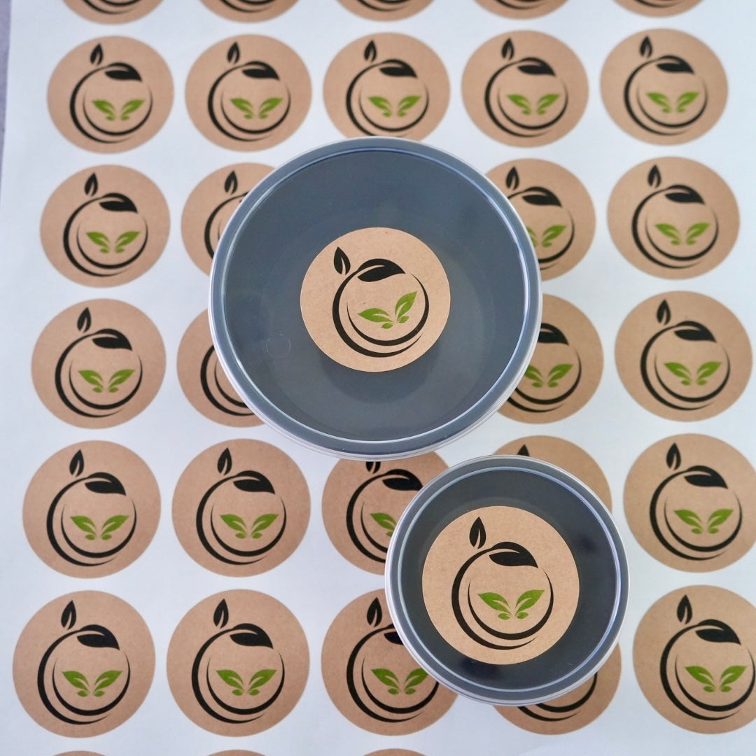 Tea Label Round Sticker Round Sticker/Label Sheets – Sticker Central