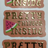 Small Business - Gold Foil Stickers