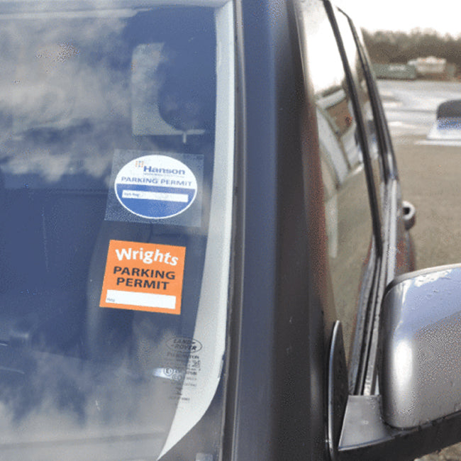 Vehicle Parking Sticker Sheets – Sticker Central